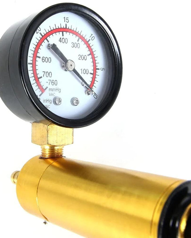 Hand Held Vacuum Pressure Pump Tester Set Brake Fluid Bleeder Bleeding Kit + Box