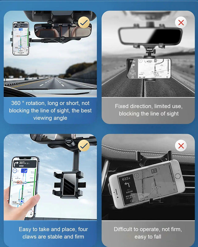 Universal 360 Car Phone Holder