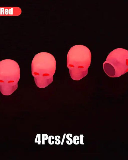Glow in The Dark Tire Valve Caps