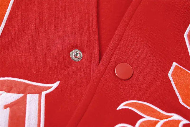 Most Valuable Cropped Varsity Jacket