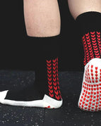 Black - Red / 22x22 Centimeters