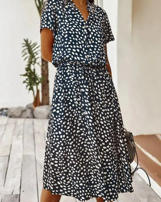 Vintage Polkadot Dress