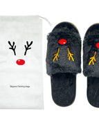 Black | Deer / One Size (29 Centimeters)