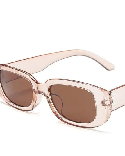 Vintage Travel Small Rectangle Sun Glasses