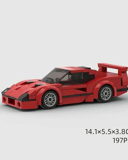 Speed Racing City Car Sport Brick Toy