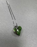 Light Green / 925 Silver