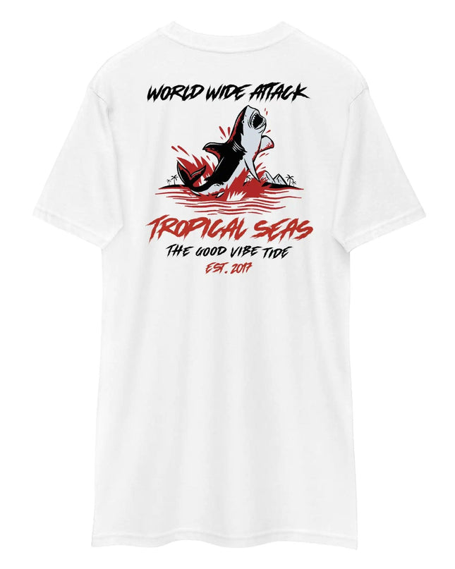 World Wide Attack Tropical Shark T-shirt