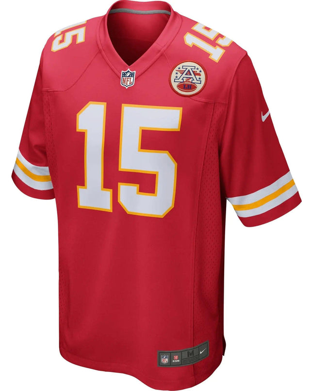 Kansas City Chiefs Patrick Mahomes Red Game Jersey