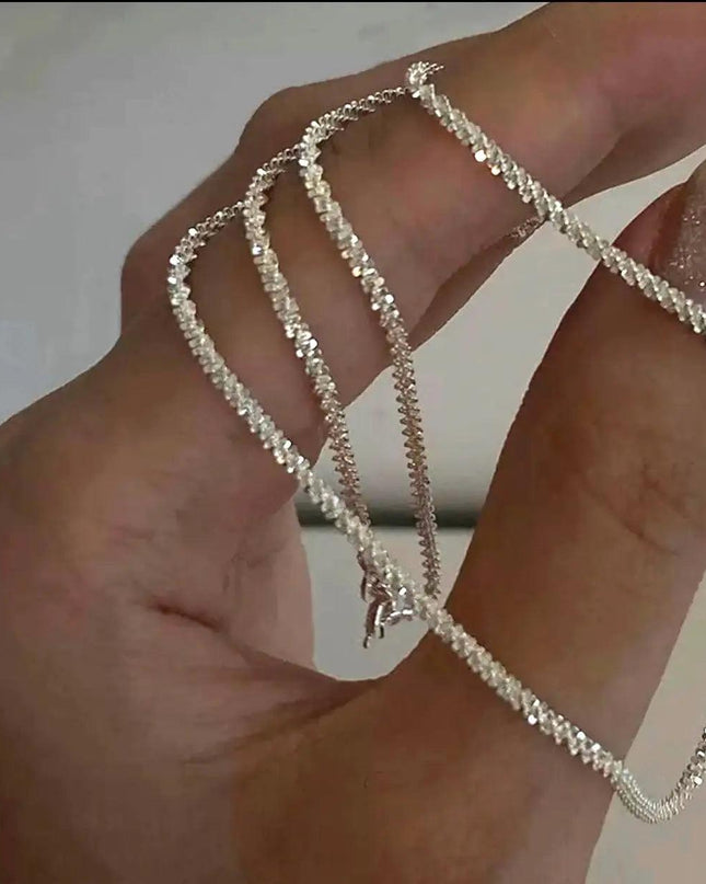 Sparkling Clavicle Chain Choker