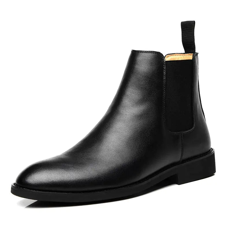 Elegant Chelsea Leather Boots