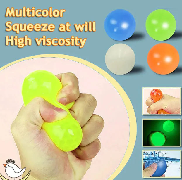 Fun Throwing Sticky Luminous Ball