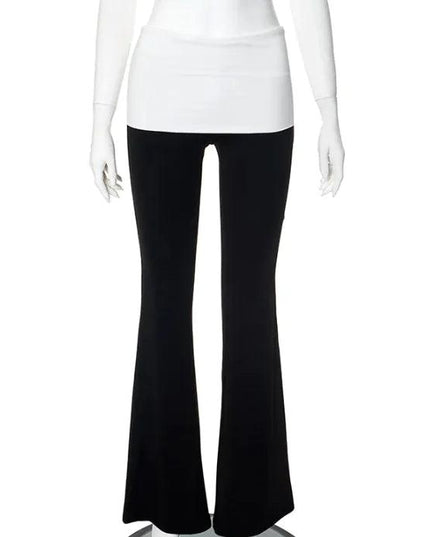 Printed Straight Casual Pants