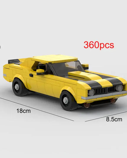 Racing Sports Car Building Blocks