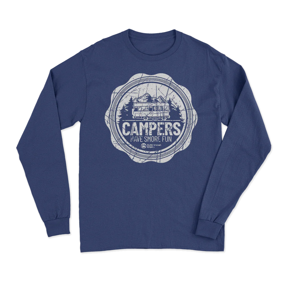 Camping Seal Long Sleeve Shirt