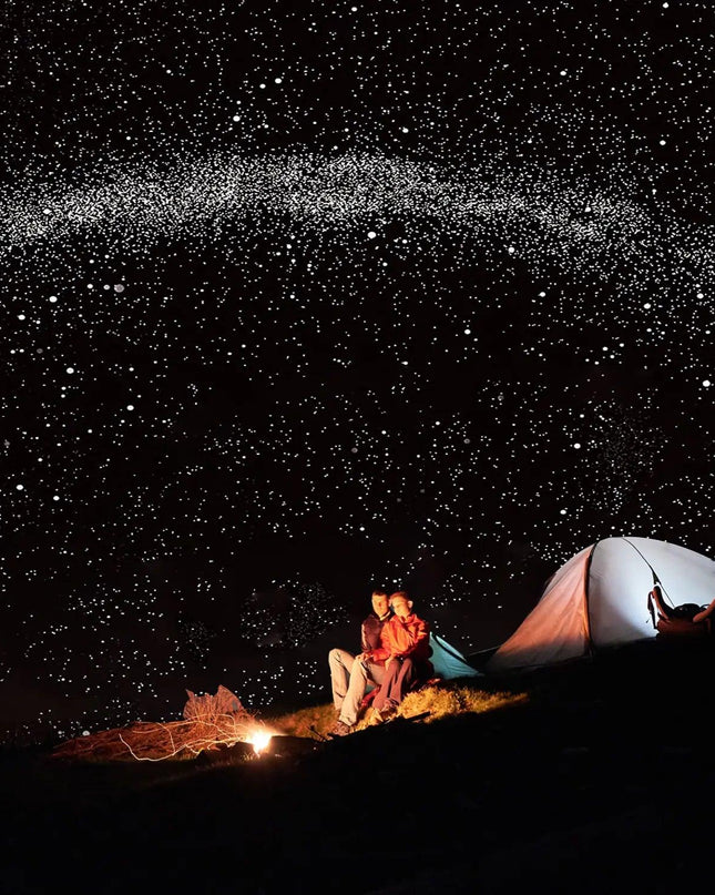 Rotating Magic Diamond Projection Lamp