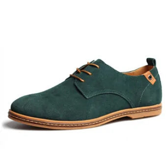 Suede Oxfords Leather Shoes