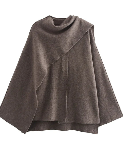 Asymmetry Chic Winter Coat