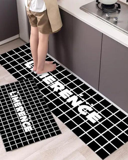 Tableware Pattern Floor Mat