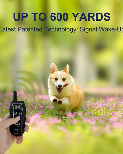 650 YD Remote Dog Training Shock Collar Waterproof for Small Medium Large Dogs