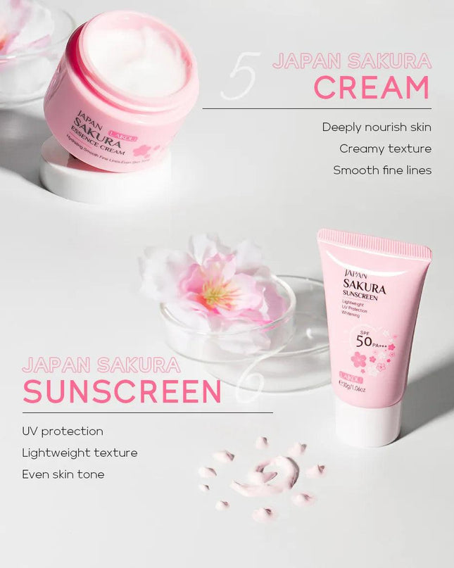 Japan Sakura Skin Care Set