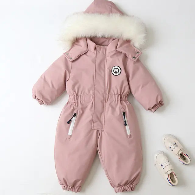 Thick Warm Rompers for Toddlers