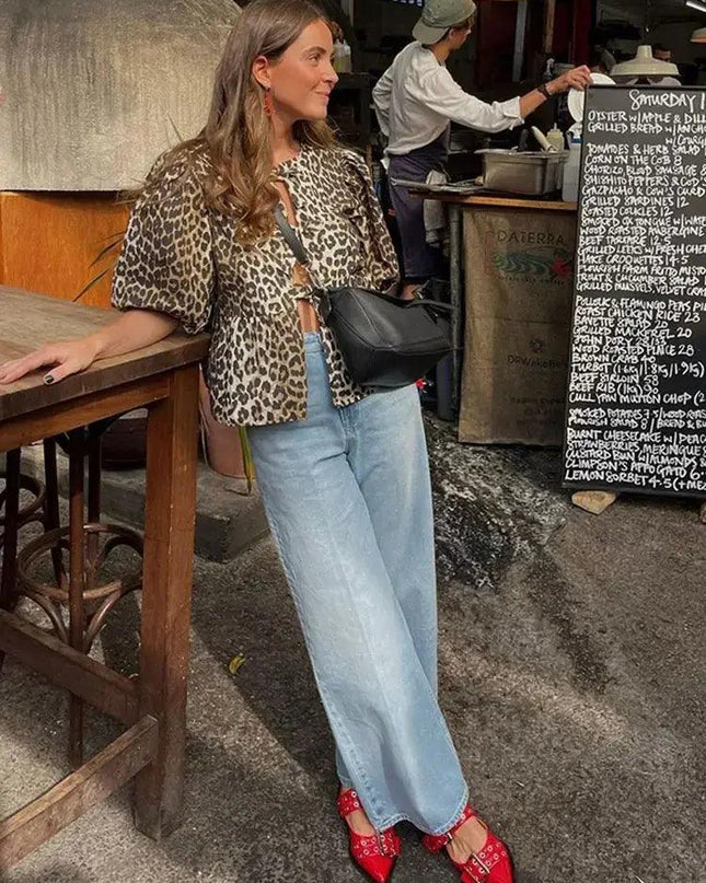 Leopard Hollow Shirt