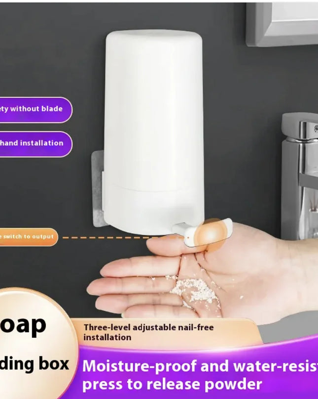 Punch-Free Soap Box with Cover