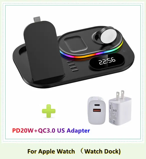 LED Wireless Charger Dock