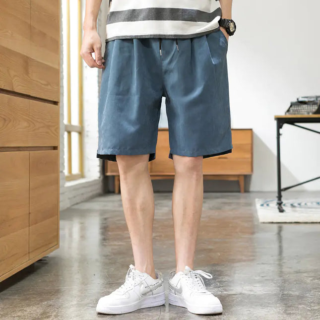 Trendy Loose Korean Style Five-Point Pants