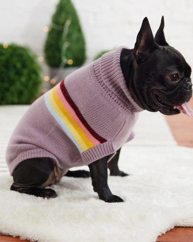 Retro Sweater - Lavender