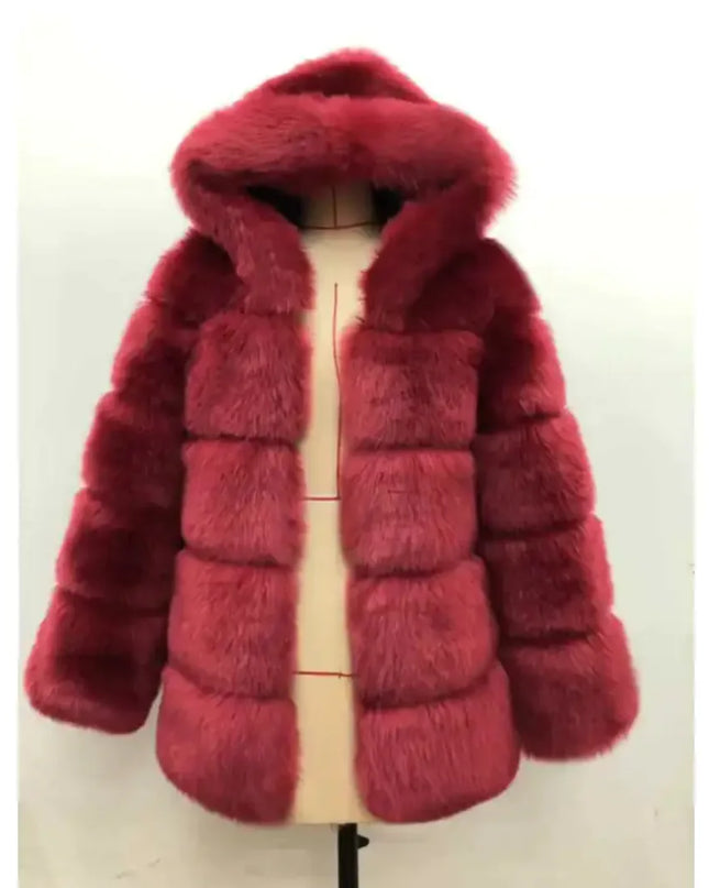 Women's Luxury Faux Fur Jacket