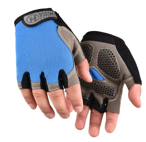 Winter Half-Finger Cycling Gloves
