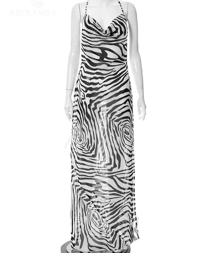 Side Split Beach Dress