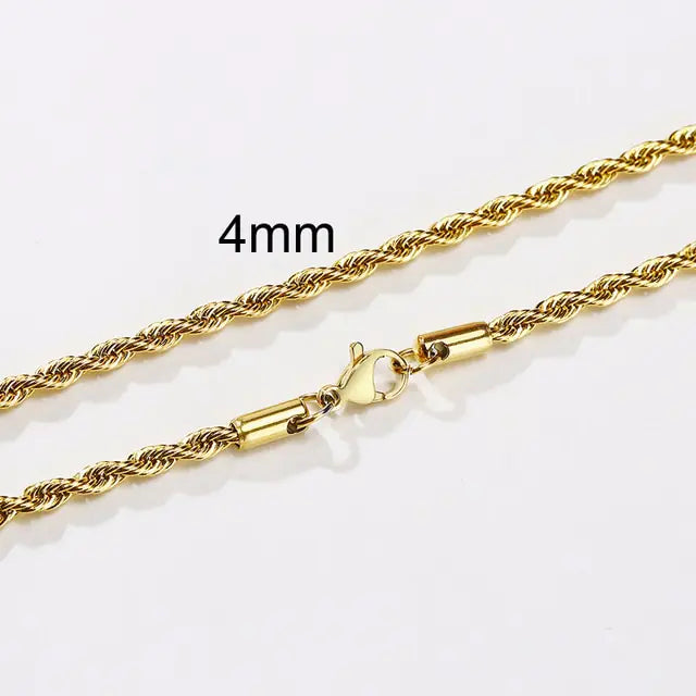 Minimalist Ropes Long Necklace