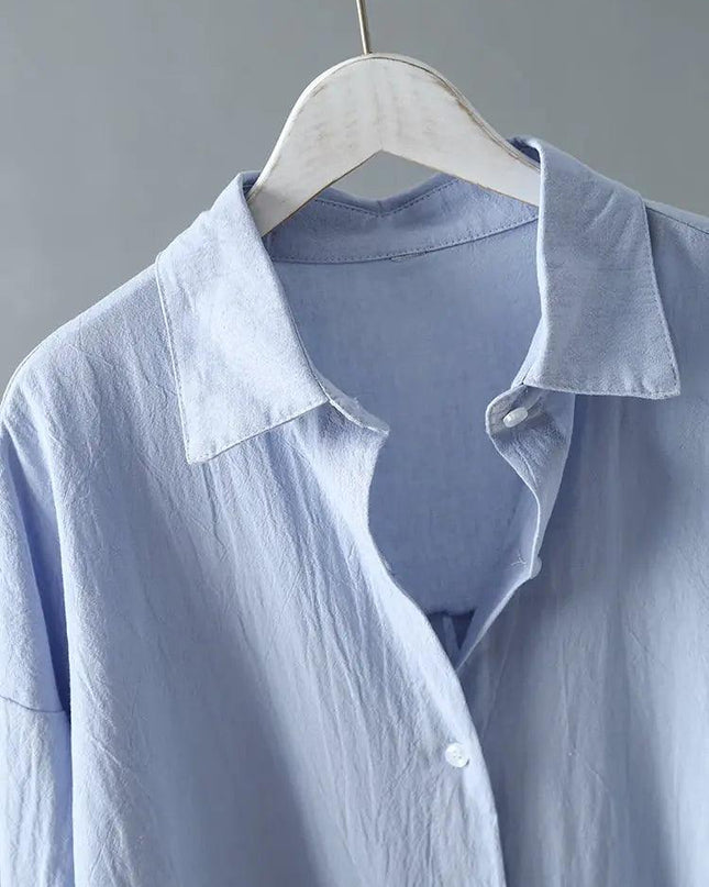 Oversized Shirt Dress