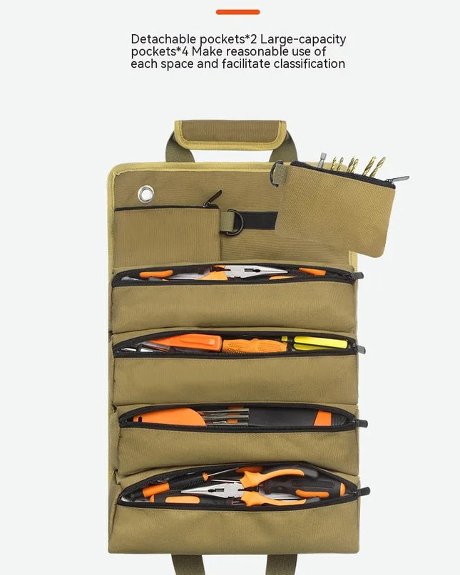 Functional Roll Up Tool Storage Bag