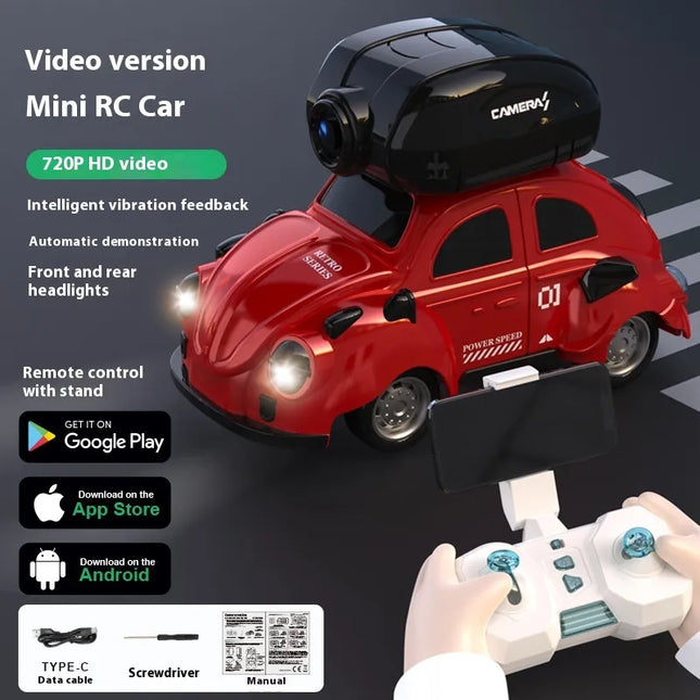 Full Scale Mini Wireless WIFI With Camera Children's Toy RC Racing Car Model