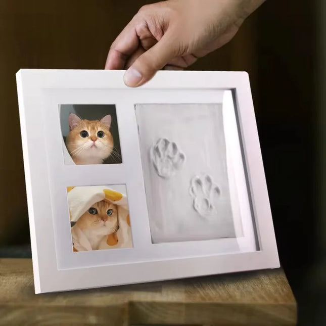Pet Hand and Foot Print Photo Frame