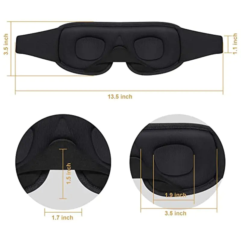 3D Sleeping Mask Block Out Light Sleep Mask