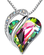 NE22016 Colorful Green / 925 Silver