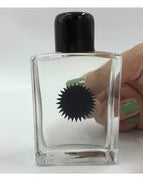 Square transparent bottle