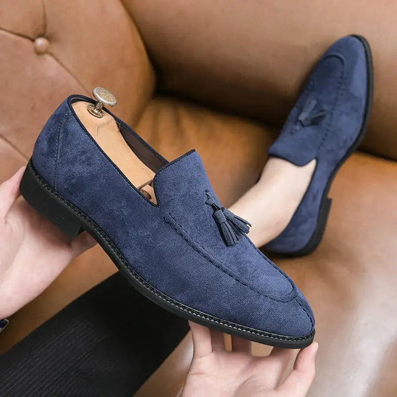 Tassel Leather Loafers