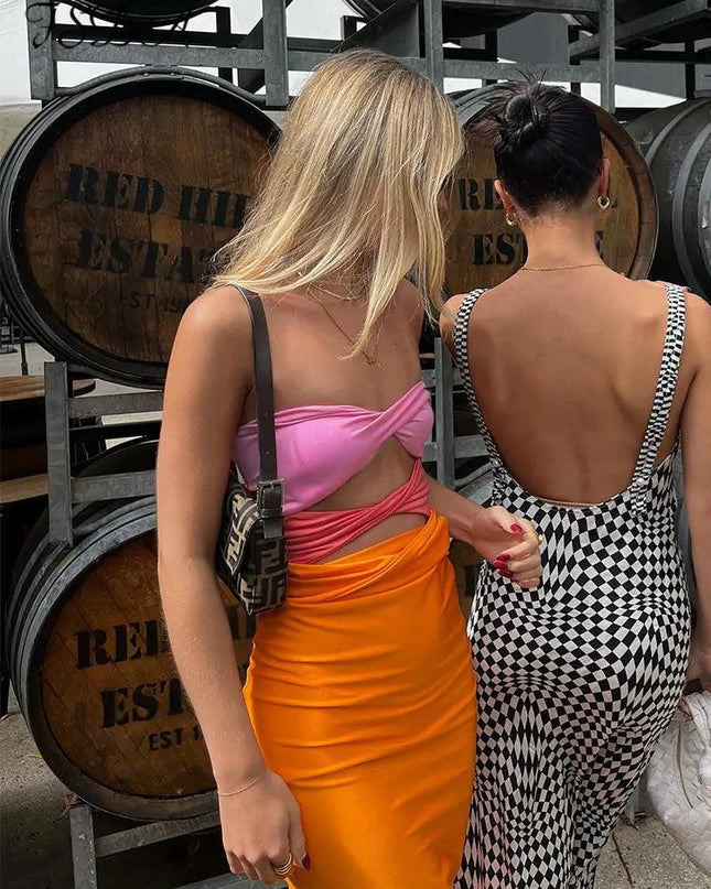 Strapless Beach Dress