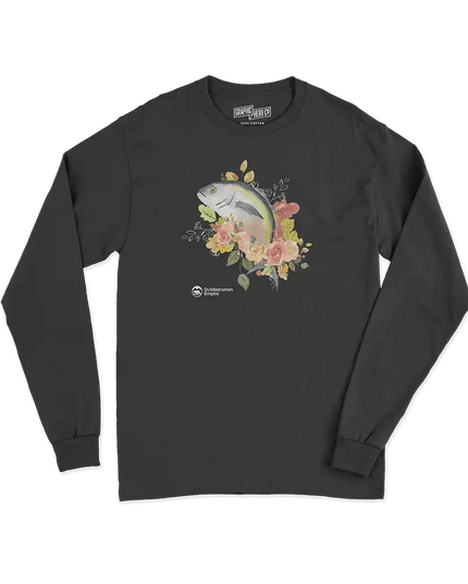 Fishing Flower' Long Sleeve Shirt