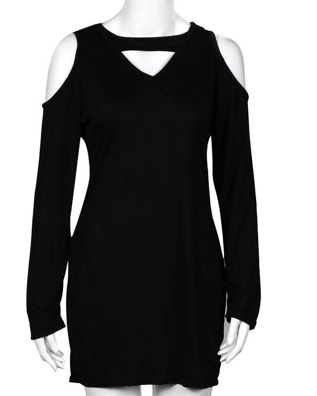 Skull Back Cotton Dress