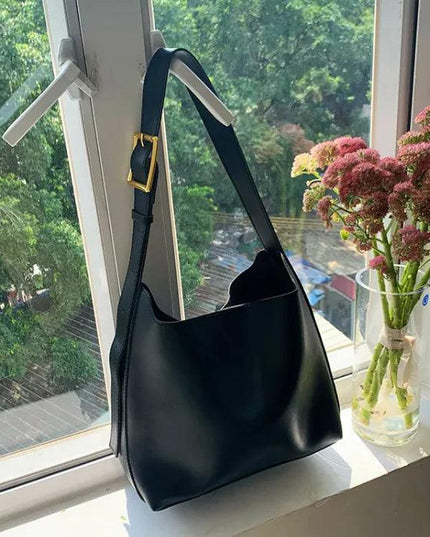 Retro Bucket Crossbody Bag