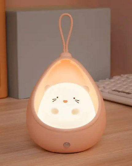 LED Night Light Sensor Control cute animal