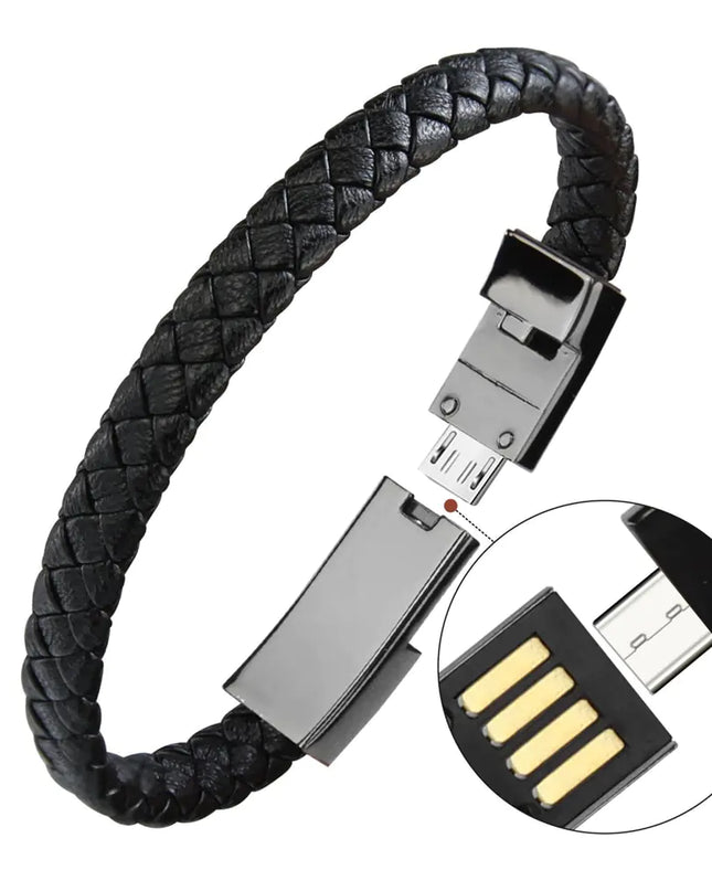 Bracelet USB Charging Micro Cable