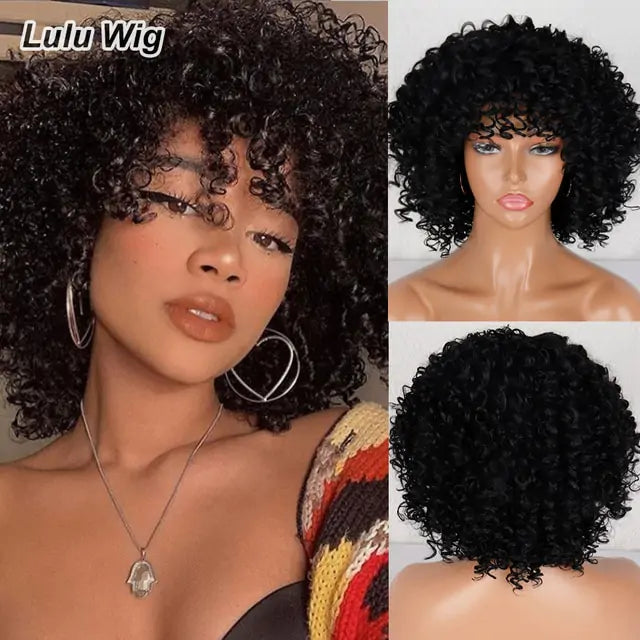 Afro Kinky Curly Wig