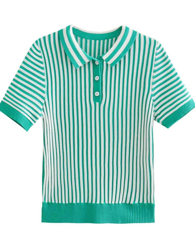 Striped Polo Shirt